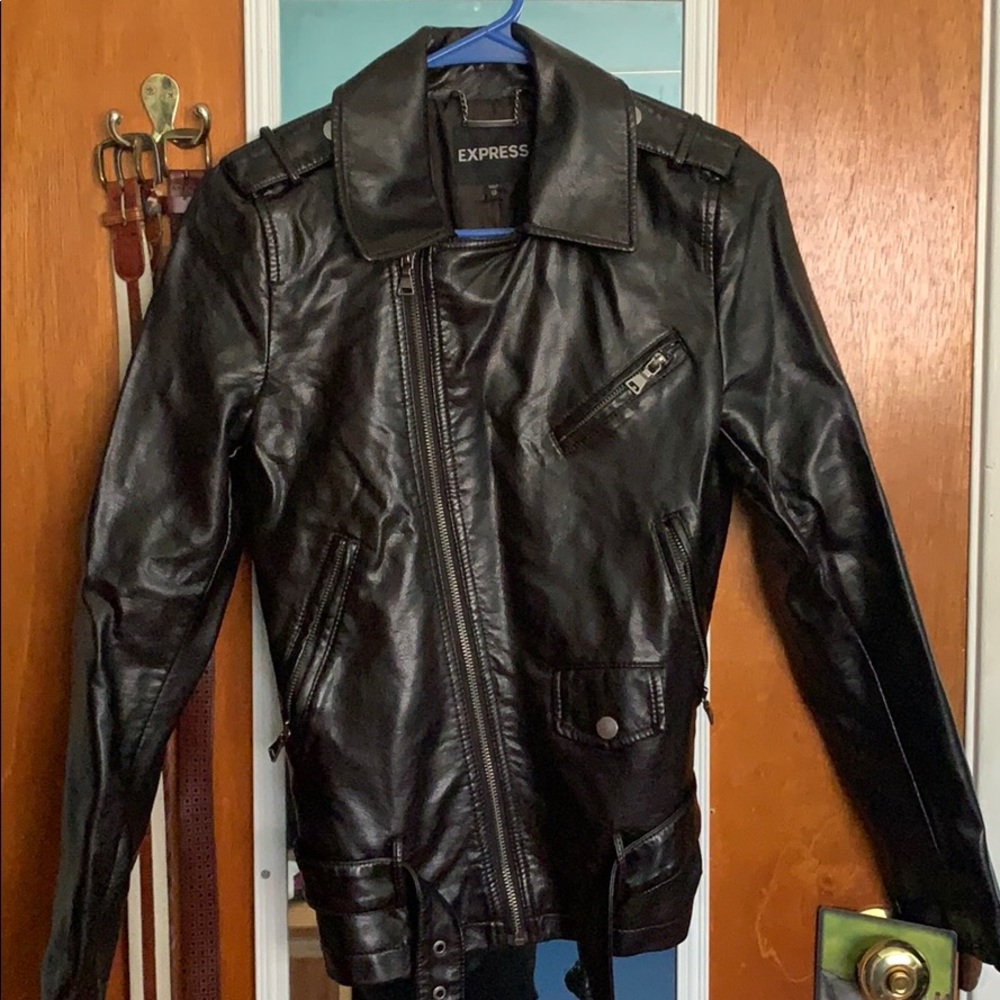 Leather jacket